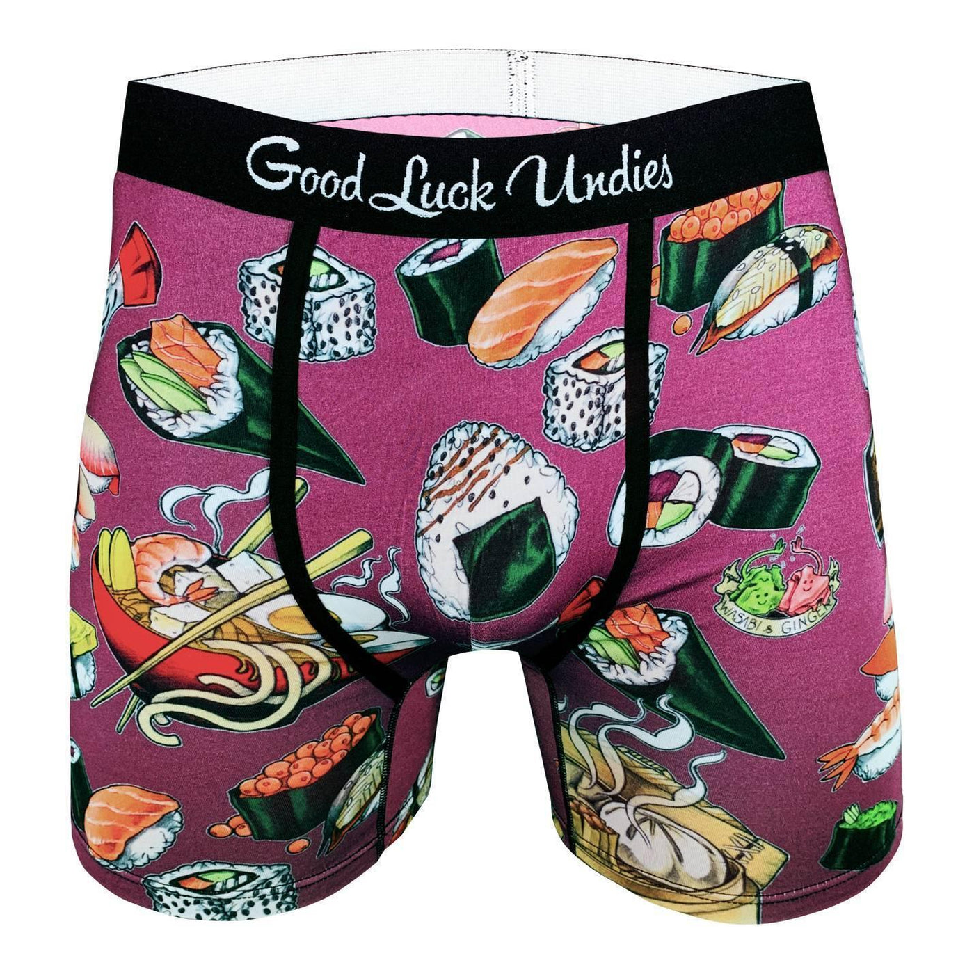 Sushi, Boxer Briefs - Good Luck Sock - The Sock Monster