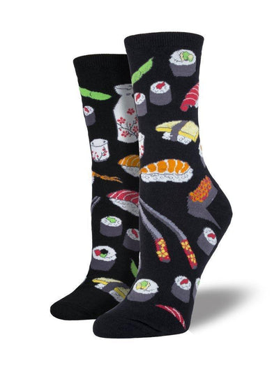 Sushi, Women's Crew - Socksmith - The Sock Monster