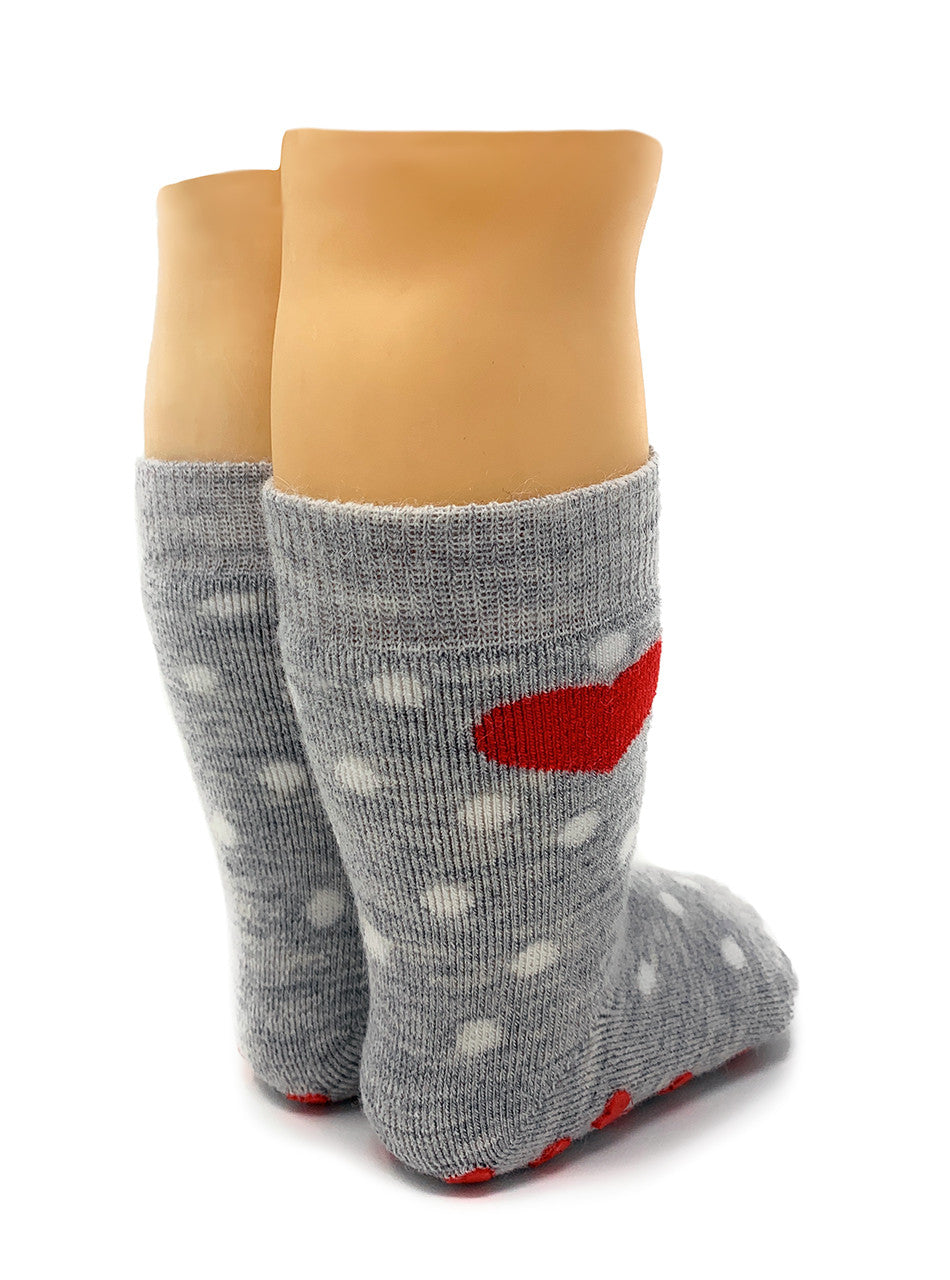Sweetheart | Kids Thick Alpaca Socks | Non-Skid