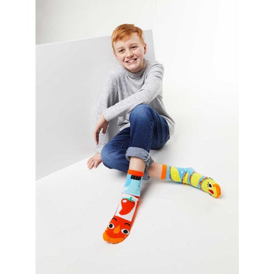 Taco & Hot Sauce | Kids Socks | Mismatched Cute Crazy Fun Socks - Pals Socks - The Sock Monster