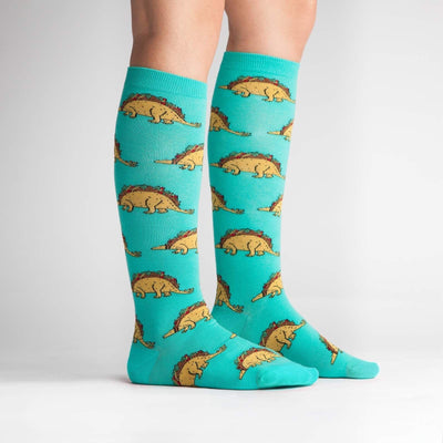 Tacosaurus, Women's Knee-high - Sock It To Me - The Sock Monster