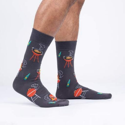 The Steaks are High, Men's Crew - Sock It To Me - The Sock Monster