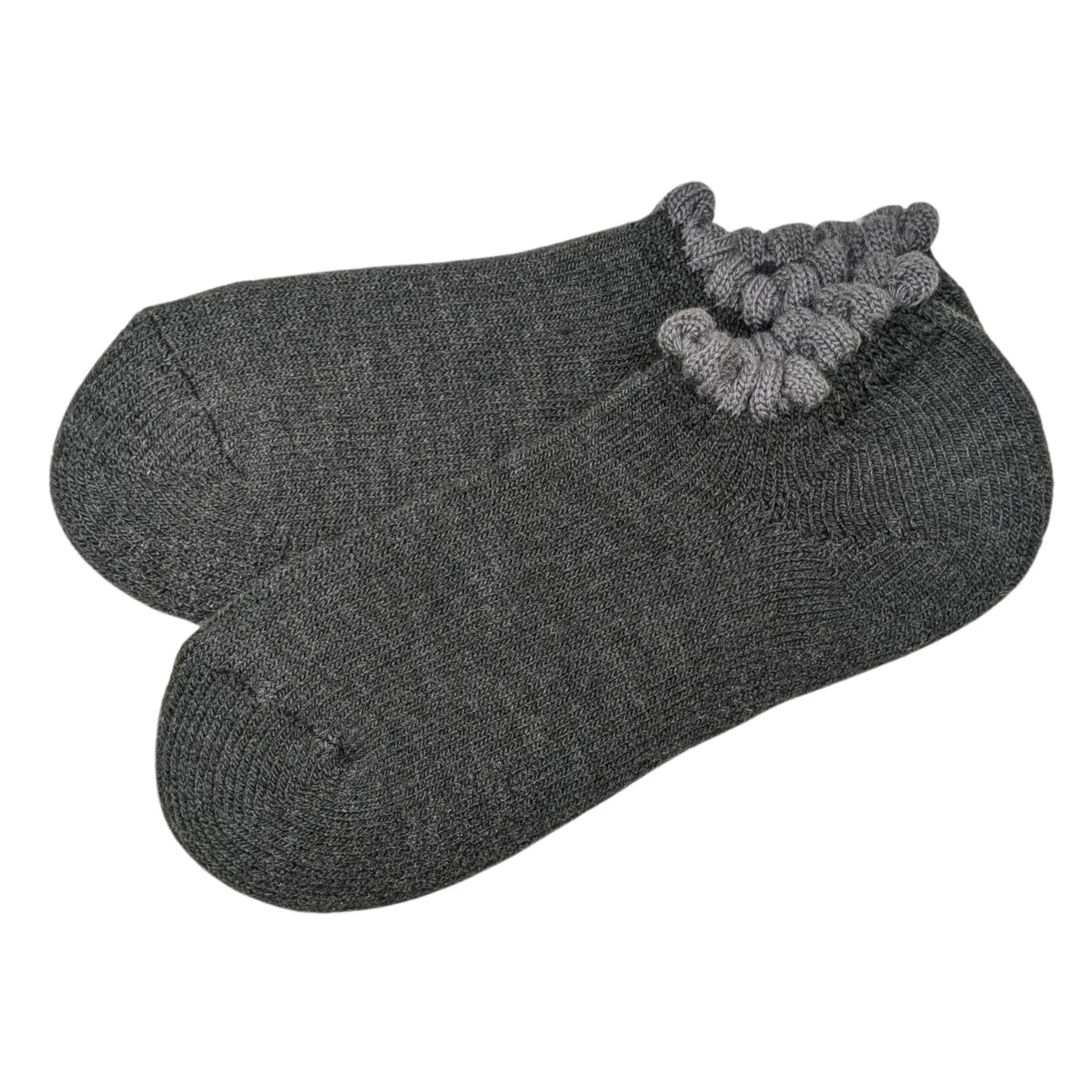 Handcrafted Slipper Socks | Thermal with Grips | Large