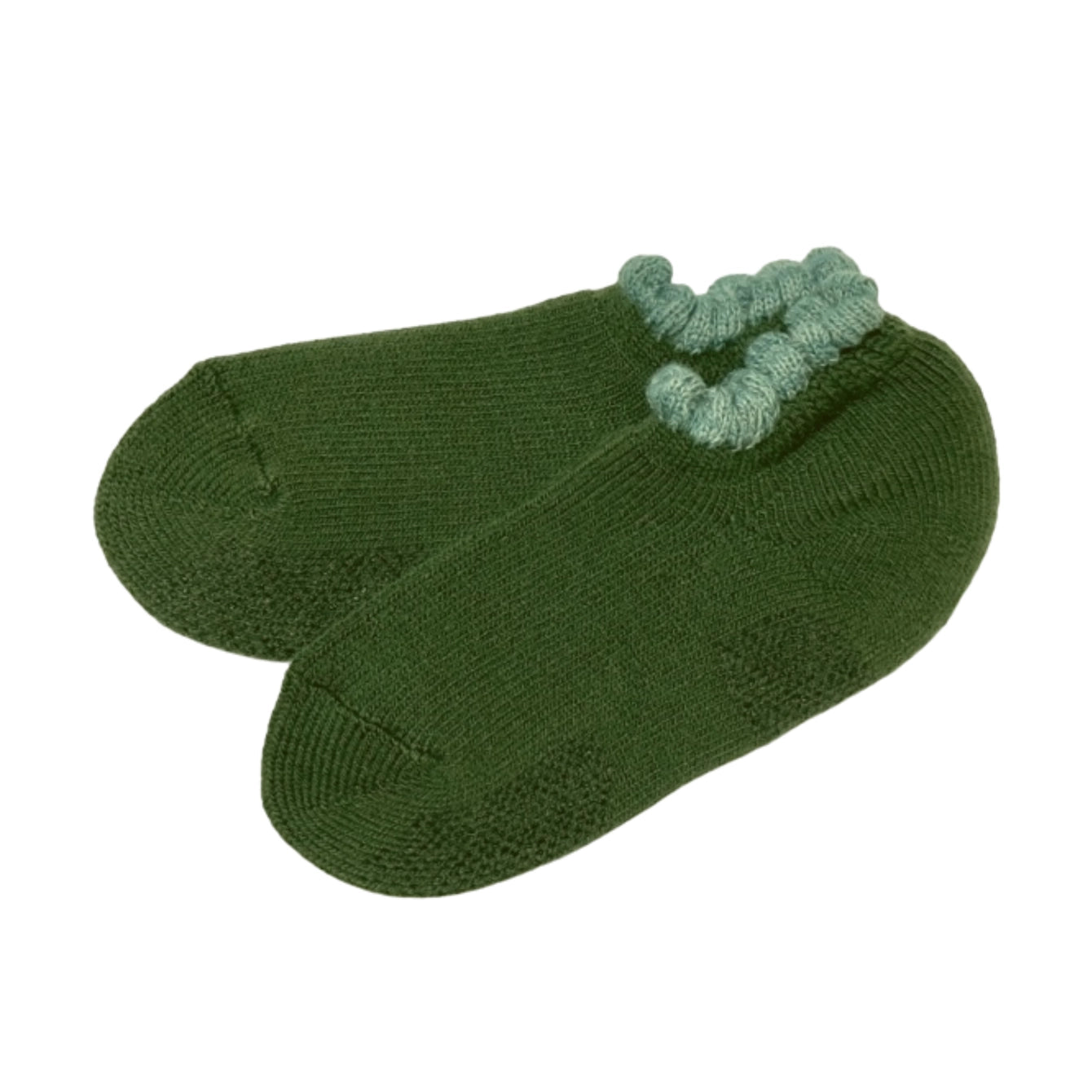 Handcrafted Slipper Socks | Thermal with Grips | Medium