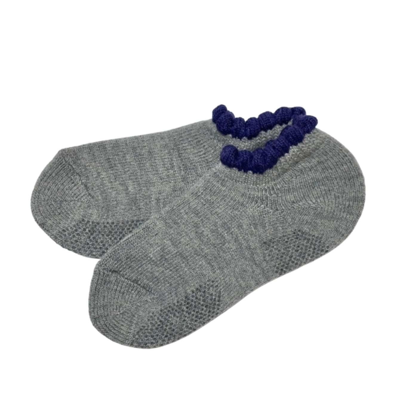 Handcrafted Slipper Socks | Thermal with Grips | Medium