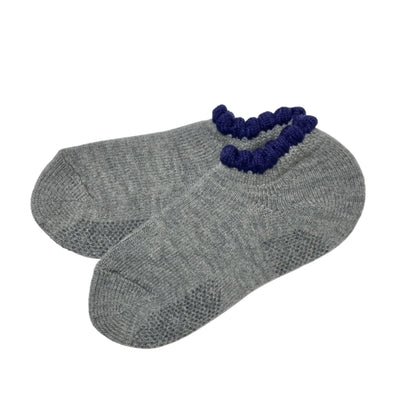Handcrafted Slipper Socks | Thermal with Grips | Medium