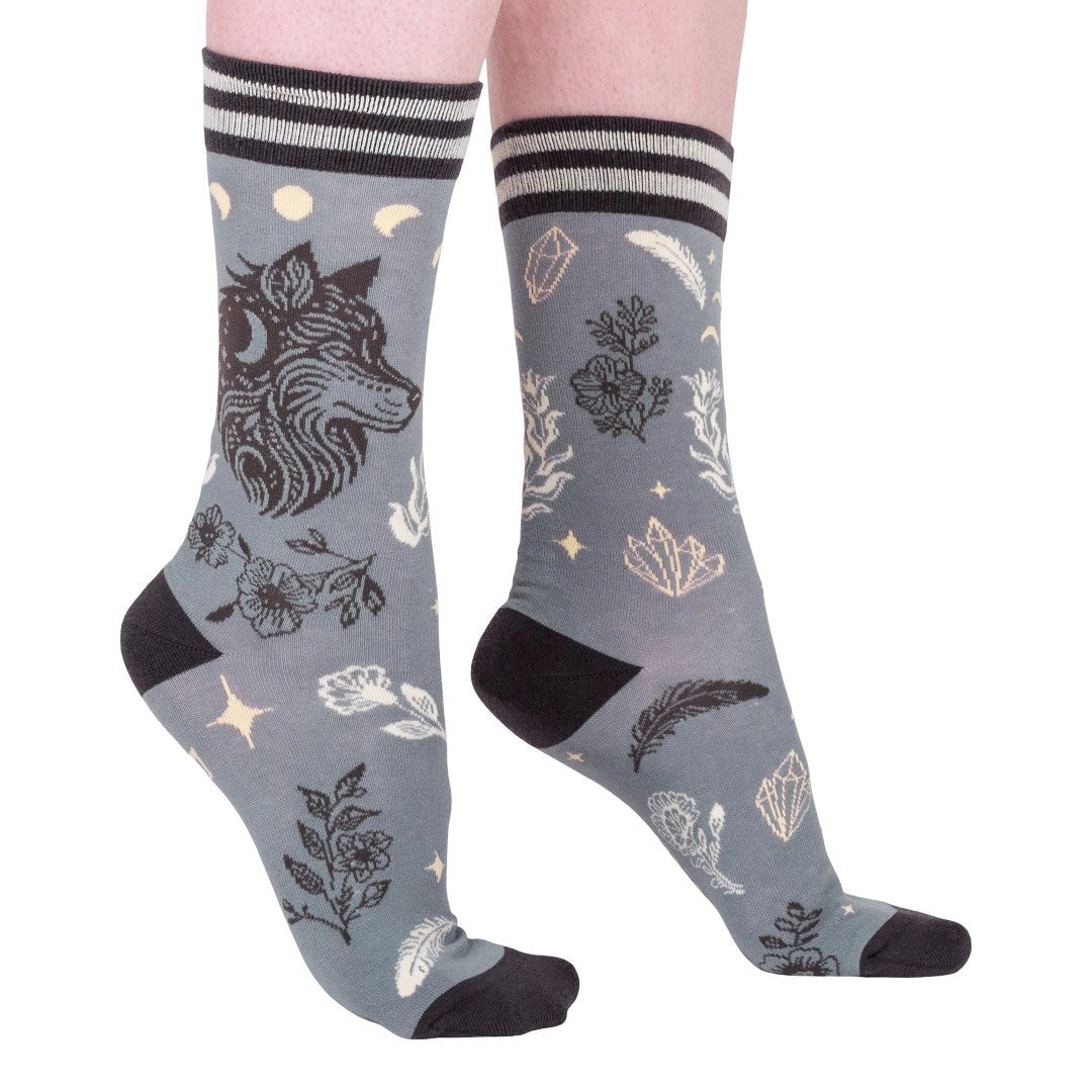 The Wolf | Crew Socks