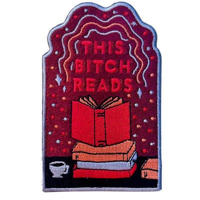 This Bitch Reads Patch - Groovy Things - The Sock Monster