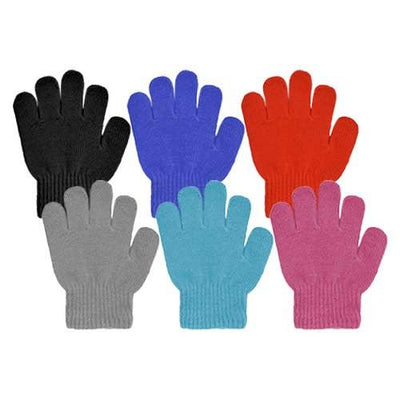 Toddler Acrylic Knit Stretch Gloves - Grand Sierra - The Sock Monster