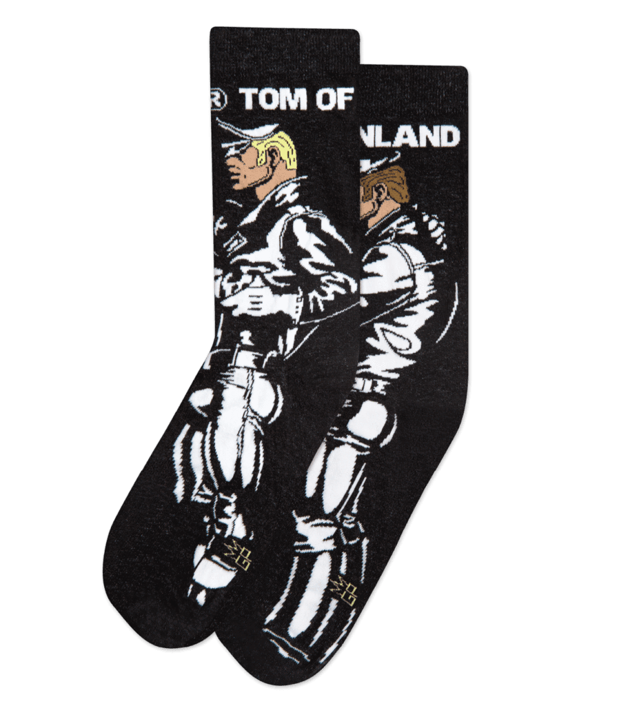 Tom of Finland Leather Duo, All Gender Crew - Gumball Poodle - The Sock Monster