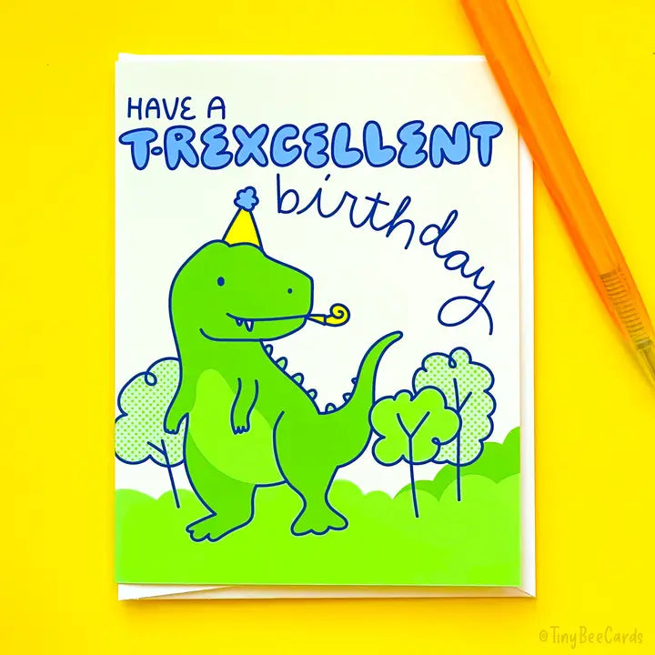 T-Rexcellent B-day | Birthday Card