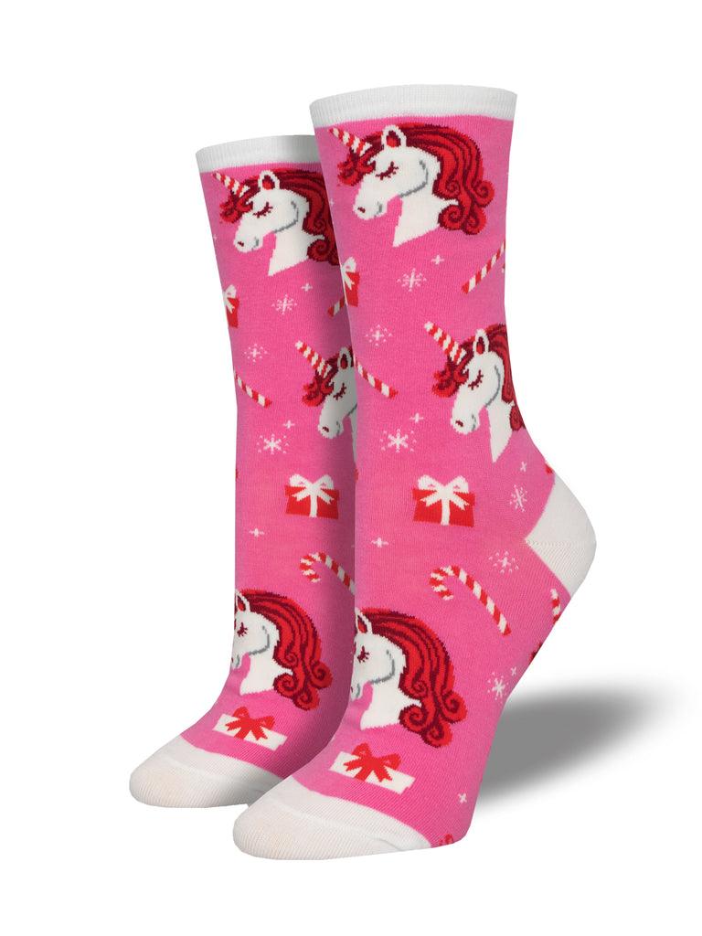 UNICORN CHRISTMAS, Women's Crew - Socksmith - The Sock Monster