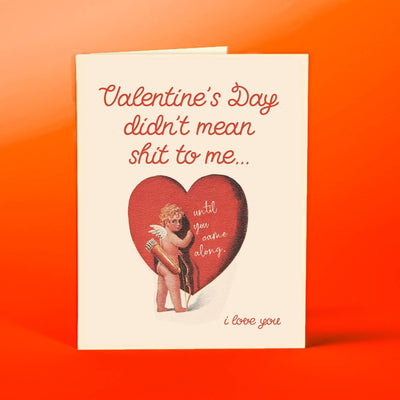 VALENTINE don't mean SH@#! | Card - Offensive Delightful - The Sock Monster