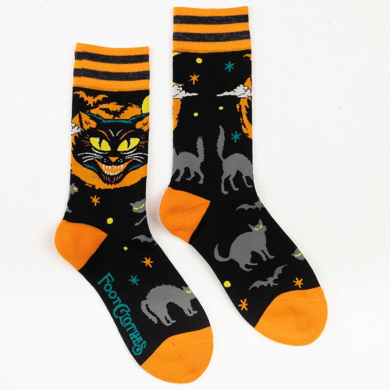 Vintage Black Cat | Crew Socks