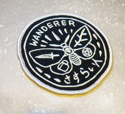 Wanderer | Embroidered Iron-on Patch - Stasia Burrington - The Sock Monster