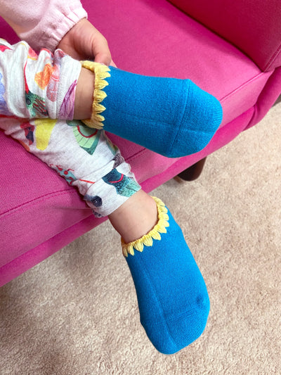 Toddler | CHERRYSTONE® Slipper Socks | Candy Color with Grips | Age 2-4