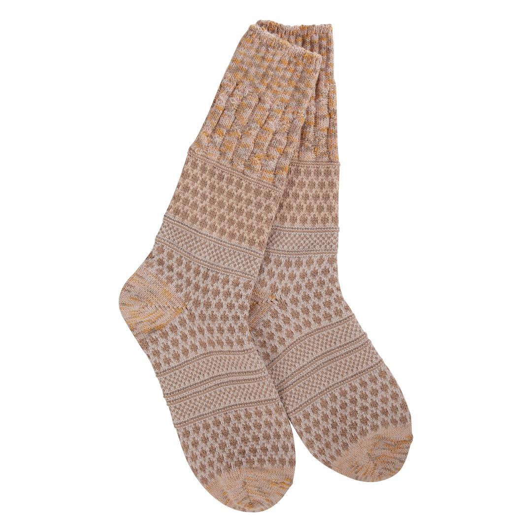 Weekend Collection, Women's Textured Crew - World's Softest - The Sock Monster