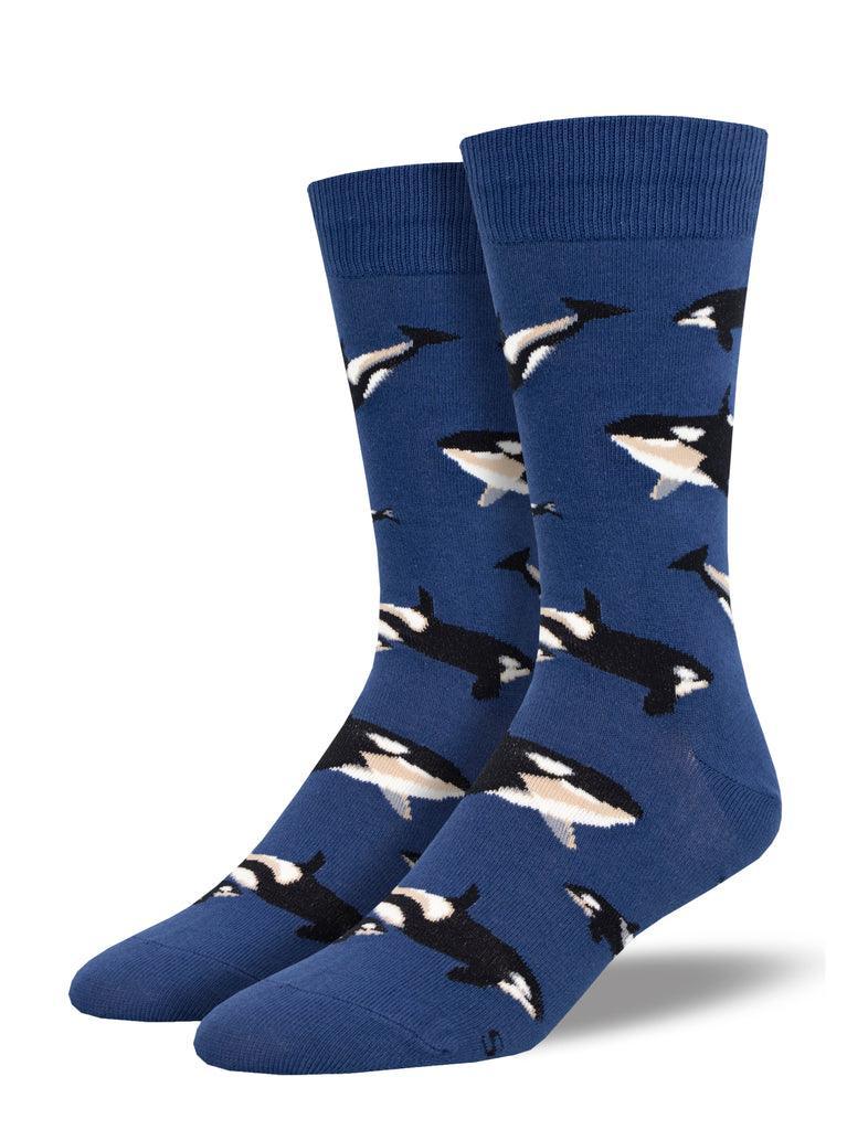 WHALE HELLO THERE, Men's Crew - Socksmith - The Sock Monster