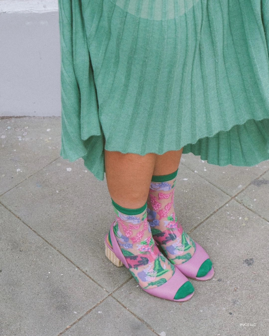 Wicked For Good | Sheer Crew Sock