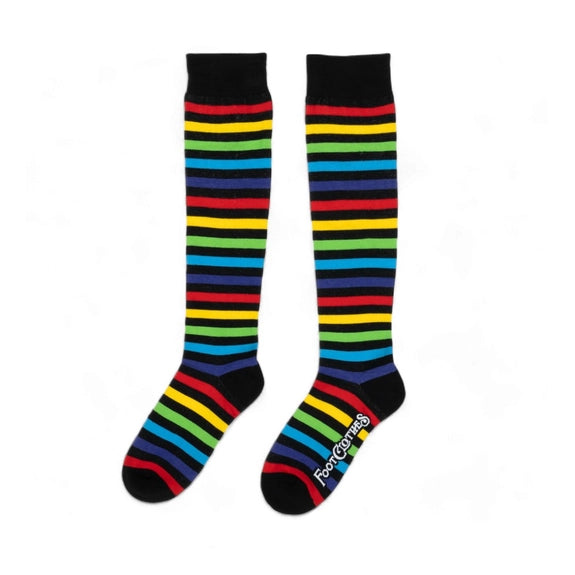 Radiant Rainbow | Wide Calf | Knee High Socks