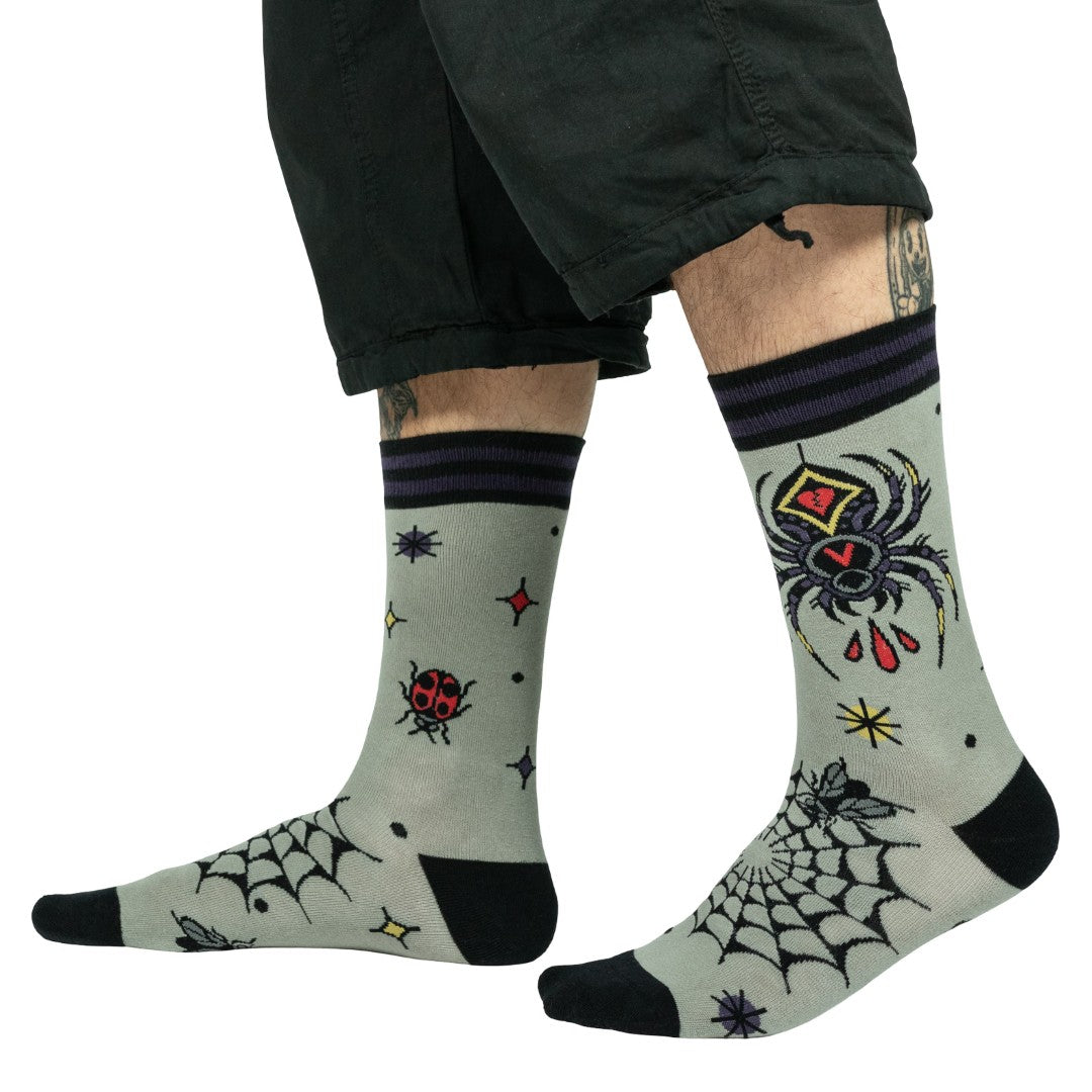 Widow's Web | Crew Socks