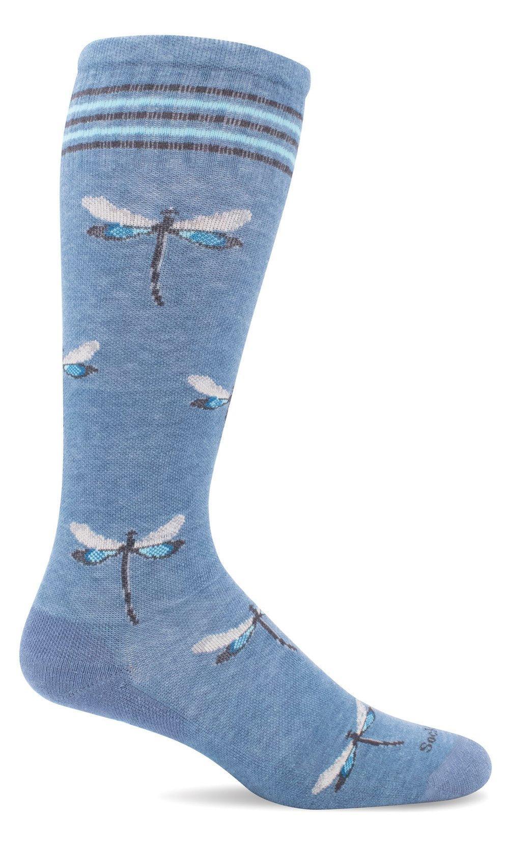 Women's Dragonfly | Moderate Graduated Compression Socks - Sockwell - The Sock Monster