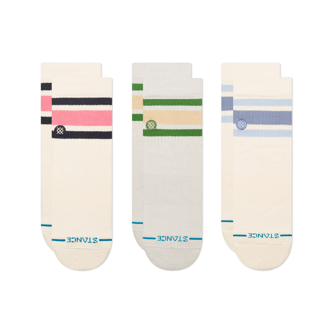 Boyd QTR | Women's Quarter Crew | 3-Pack