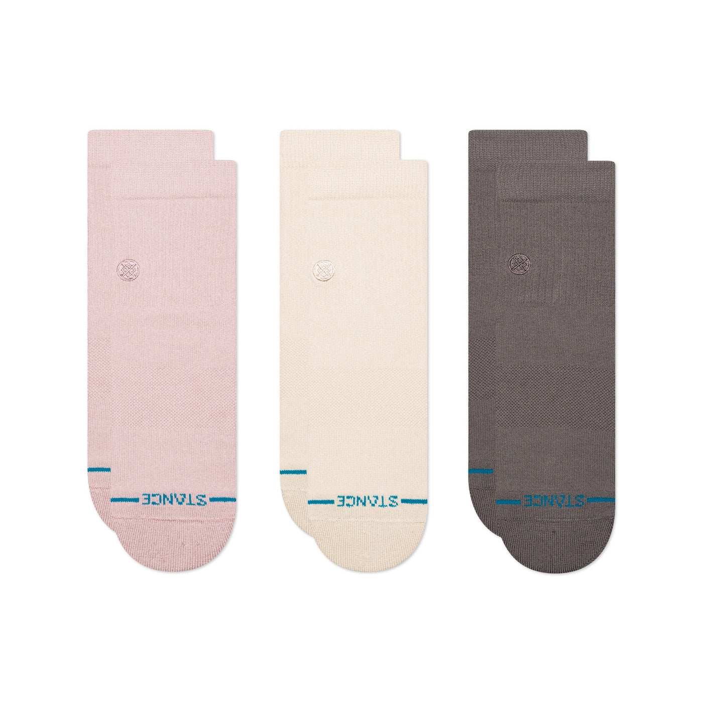 Icon | Women's Quarter Crew | 3-Pack