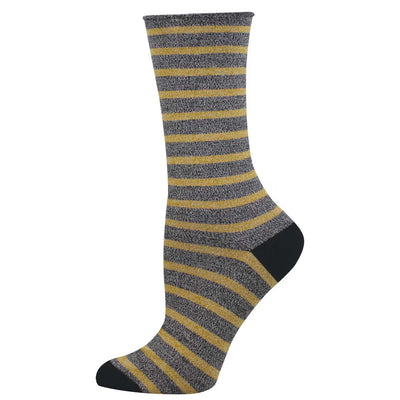 Sailor Stripe | Roll Top | Women's Bamboo Crew