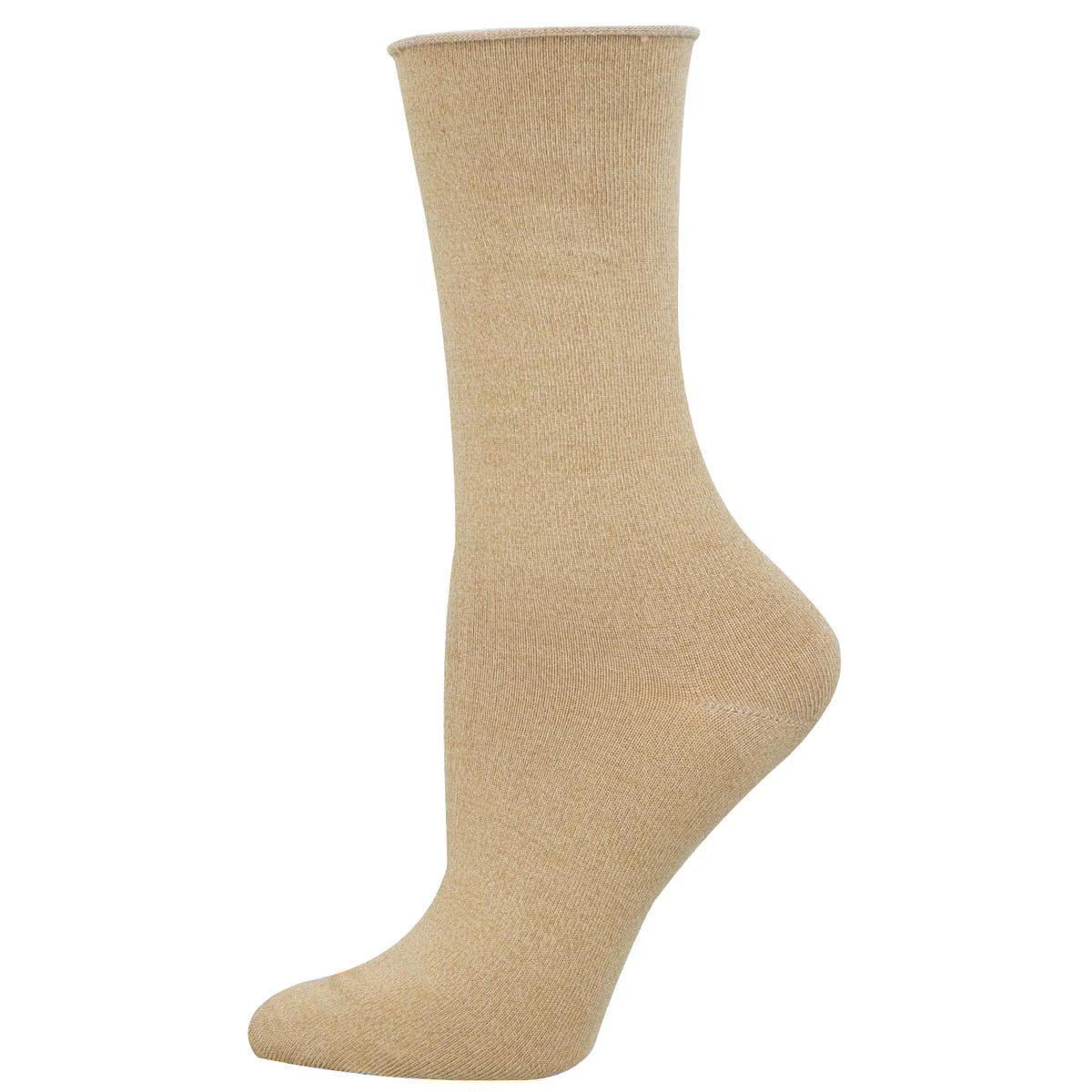 Solid Bamboo | Roll Top | Women's Crew