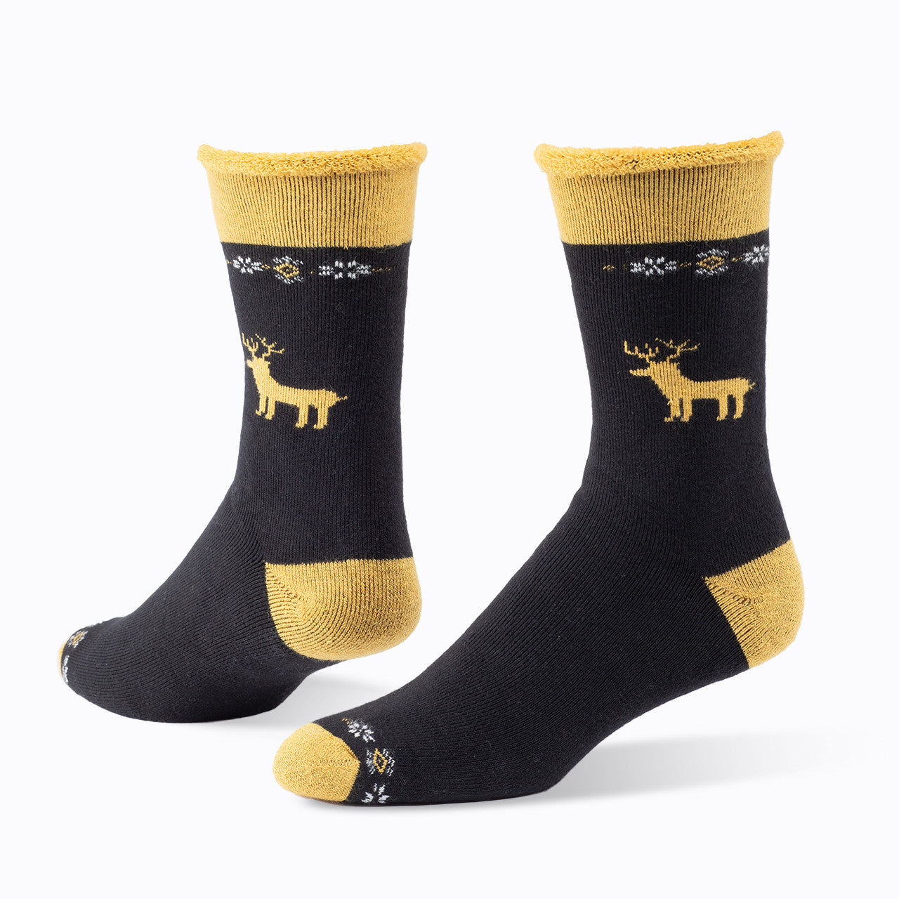 Lone Deer | Organic Wool Snuggle Sock