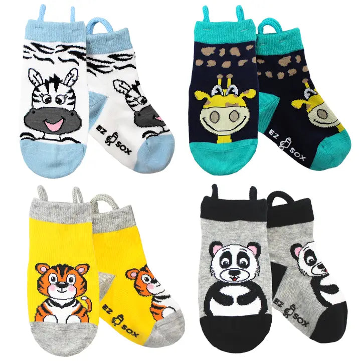 Zoo Friends Socks | 4-pack