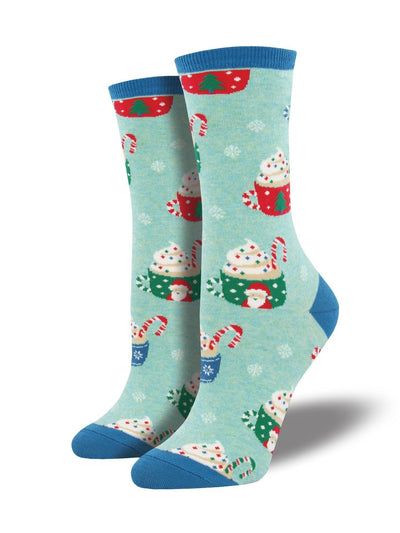 Cocoa Christmas, Women's Crew - Socksmith - The Sock Monster